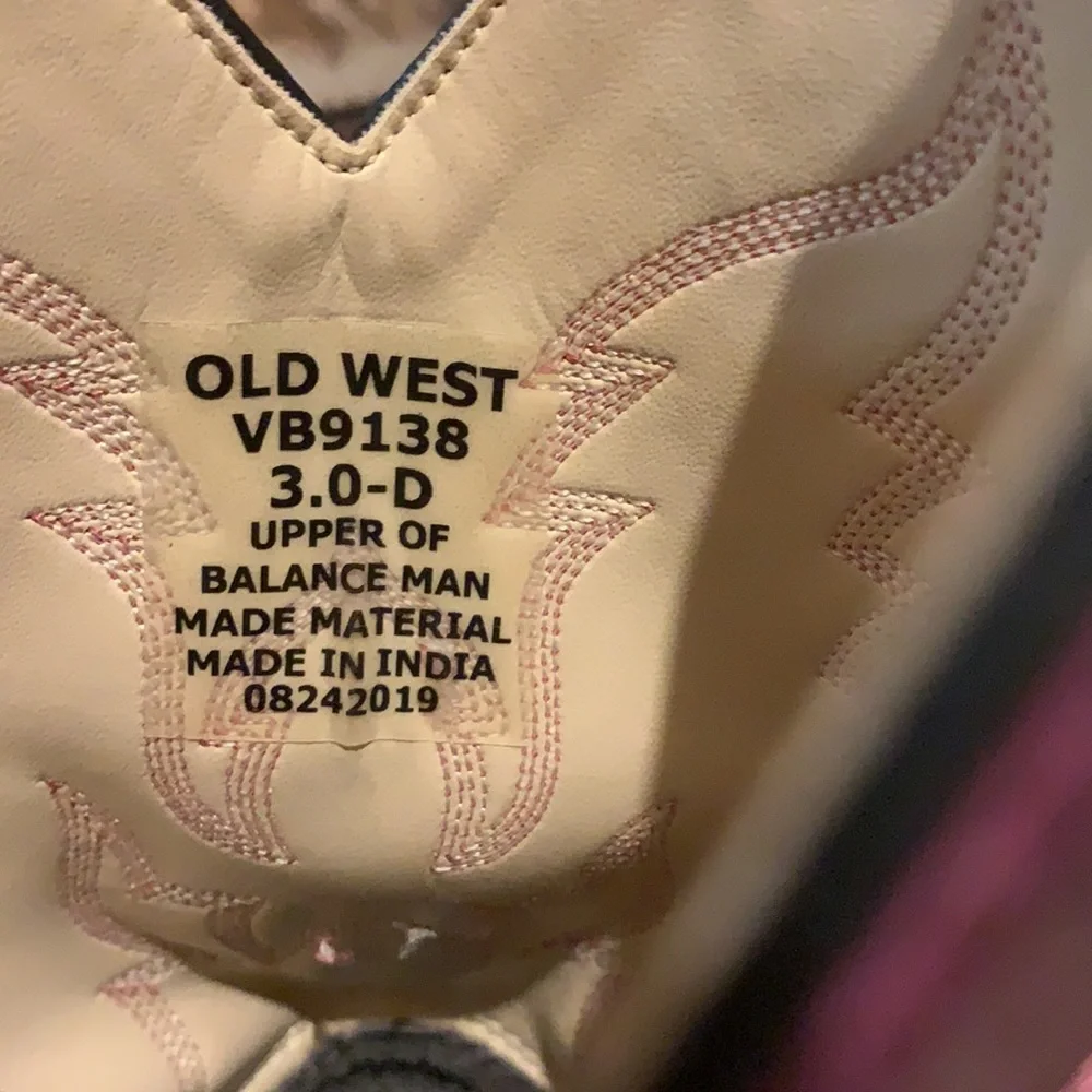 COPY - Old West Metallic Boots - Picture 3 of 5